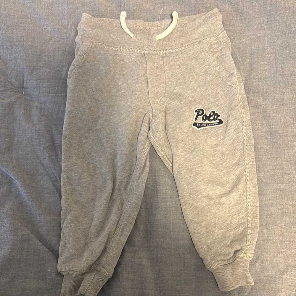 Polo by Ralph Lauren Kids Gray Jogger Pants